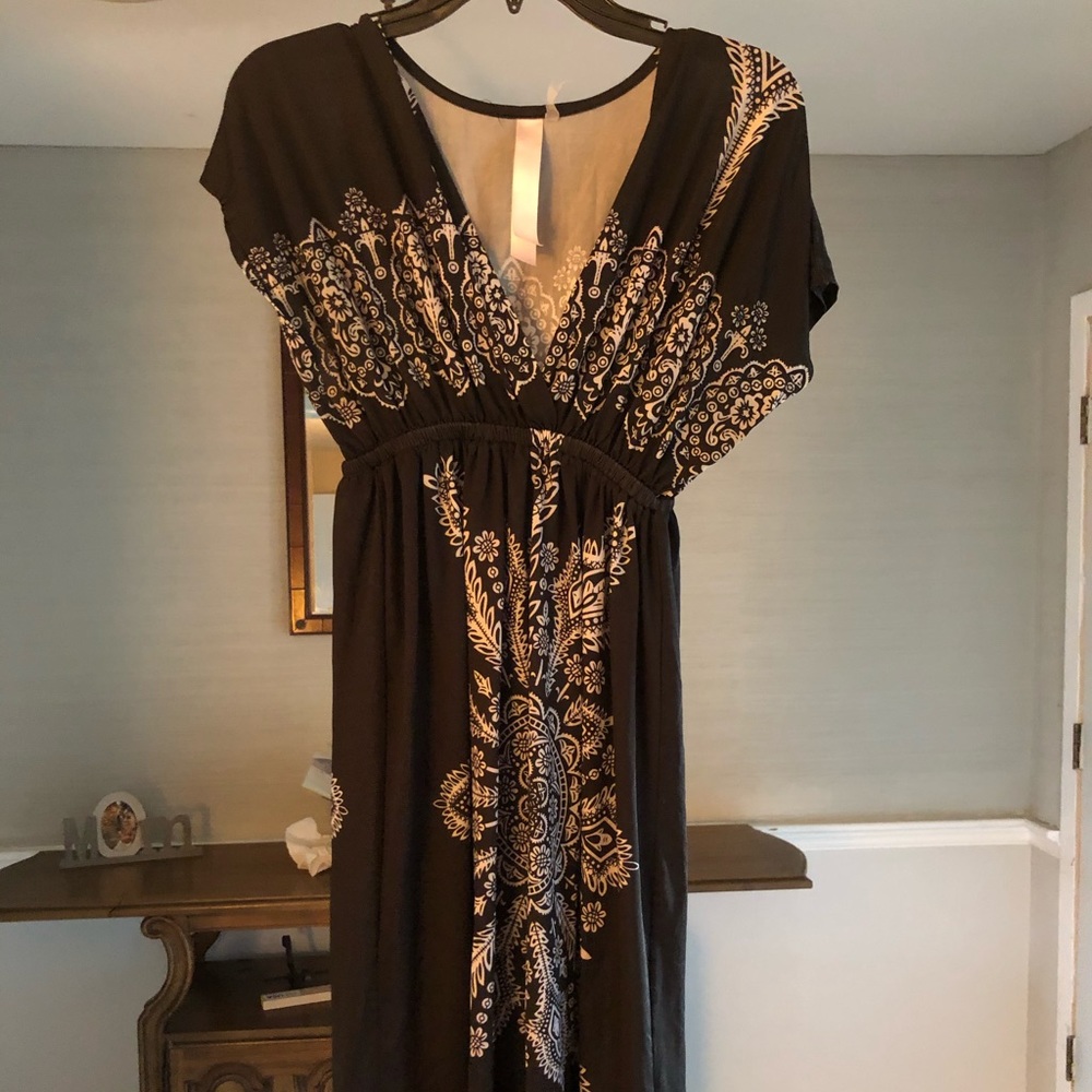 Black and white dress